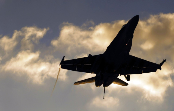 Военная авиация / на посадке