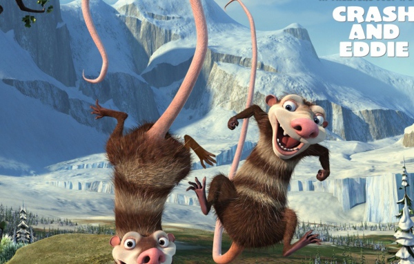 Ледниковый период 3 Эра динозавров / Крэш и Эдди