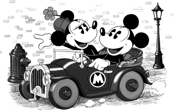 Микки и Мини Маус