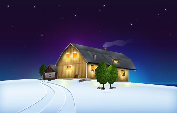 Рождественский домик