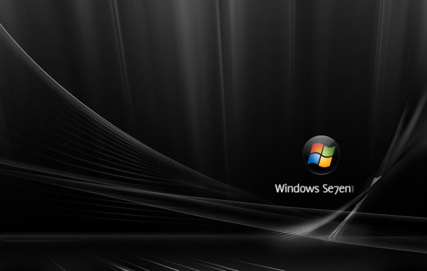 Microsoft Windows 7 black lines