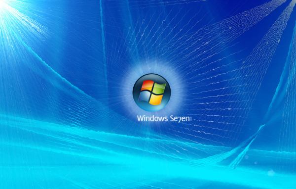 Microsoft Windows Seven water