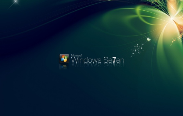 Windows 7 / бабочка