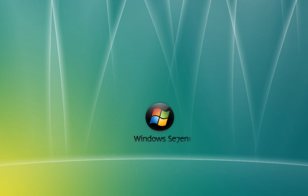 Windows Se7en yellow green