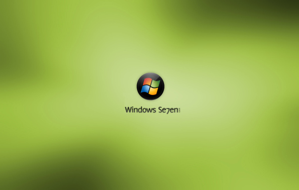 windows 7 apple green