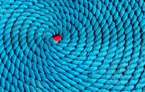 Синяя веревка