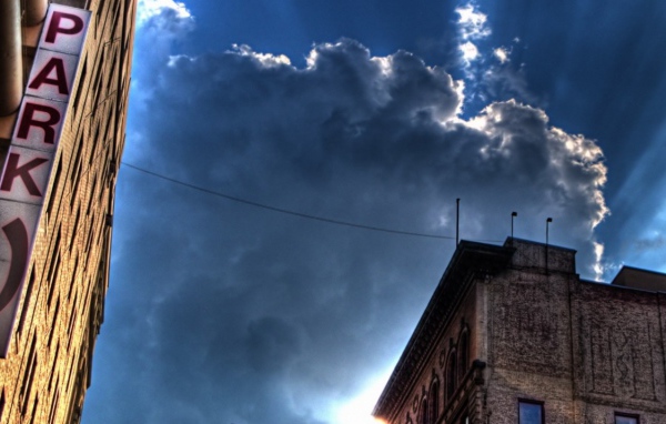 Контрастное небо