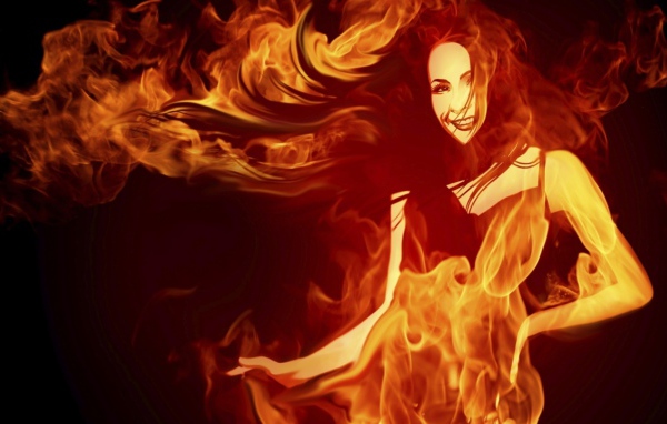 Горячая женщина