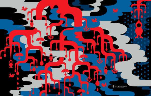 Дождь и молнии