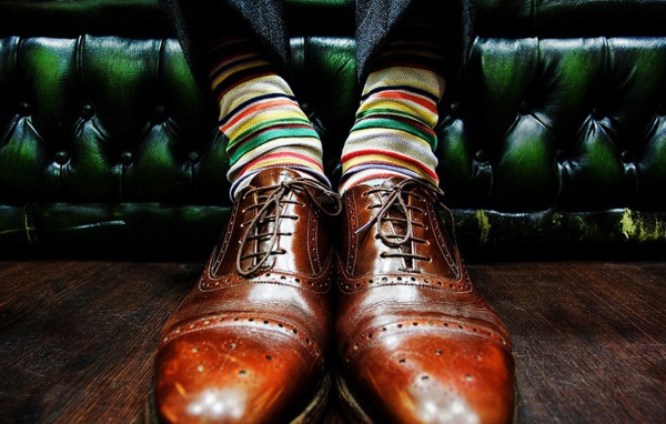 Полосатые носки
