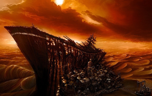 Корабль в пустыне