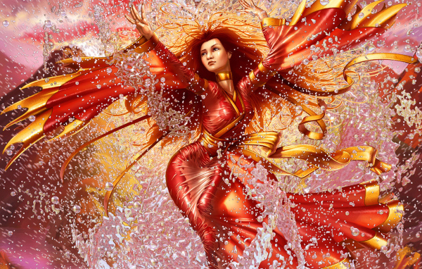 Танец в воде