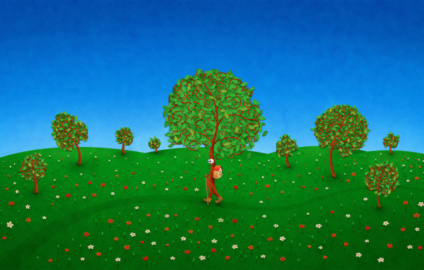 Сказочное дерево