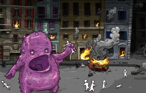 Монстр в городе