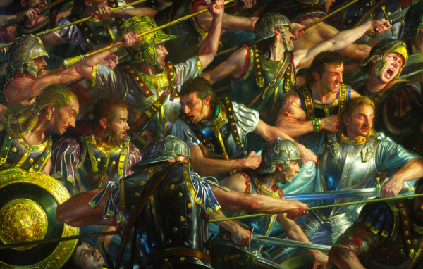 На поле битвы