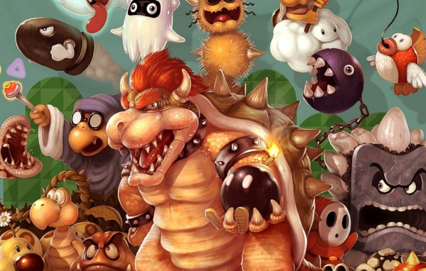 Враги Супер Марио