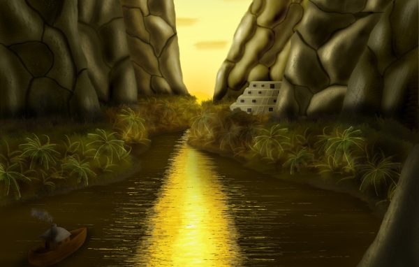 Речной пароход