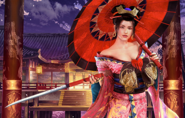 Девушка с мечом