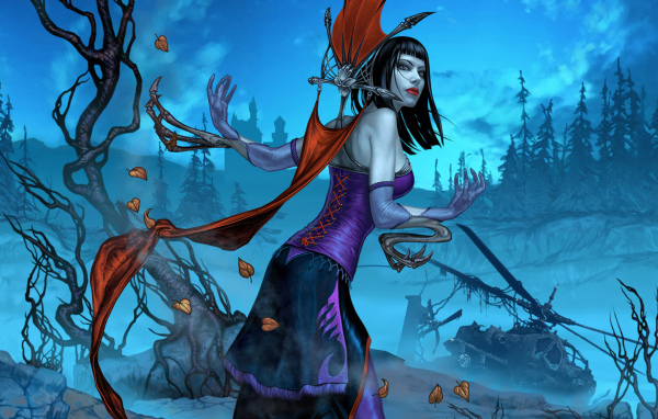 Девушка из мира фэнтези