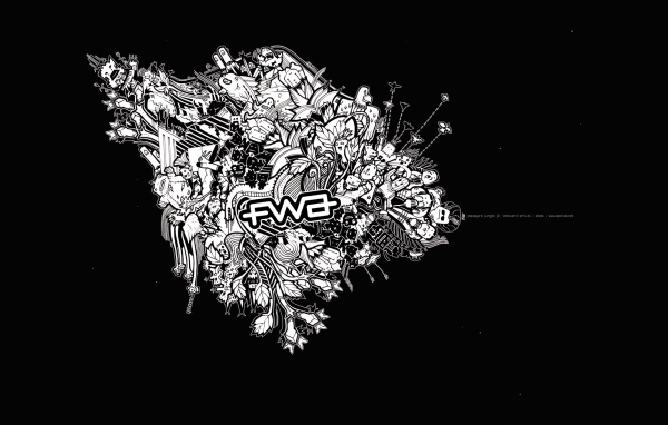 Черно белая графика