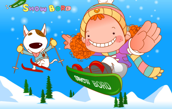 Девочка с собакой