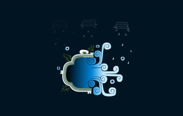 Дождь в голове