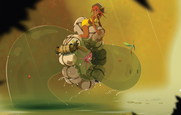 Верхом на слизняке