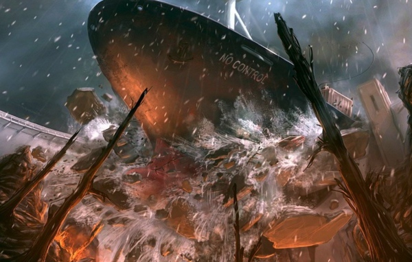 Разрушение плотины