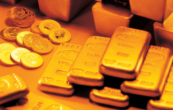 Слитки и монеты