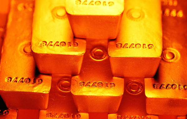 Слитки из золота