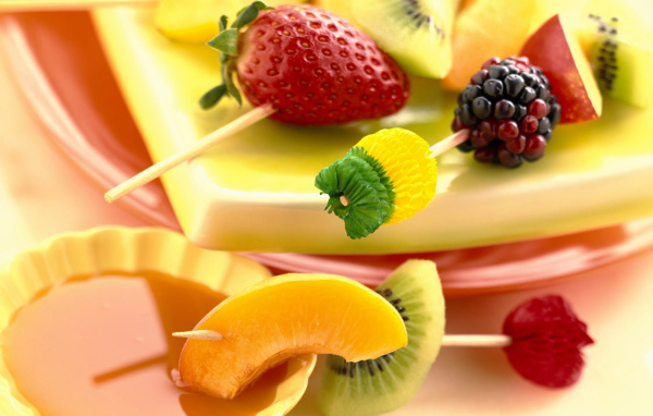 Фруктовое канапе