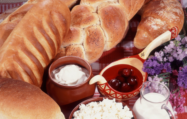 Булочки с творогом и сливками