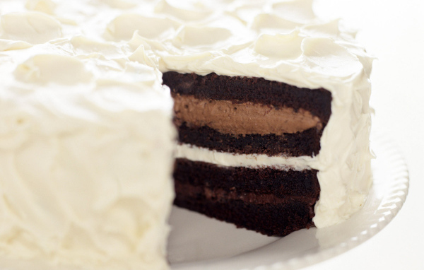 Торт с кремом