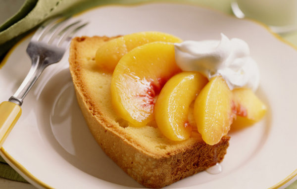 Персиковый пирог