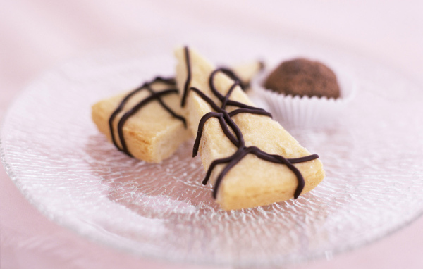 Кусочки пирожное