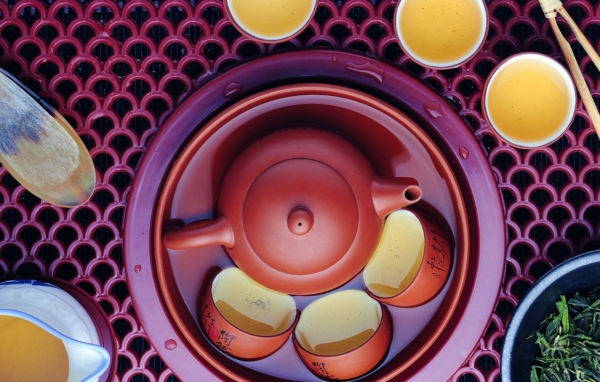 Чашки с чаем