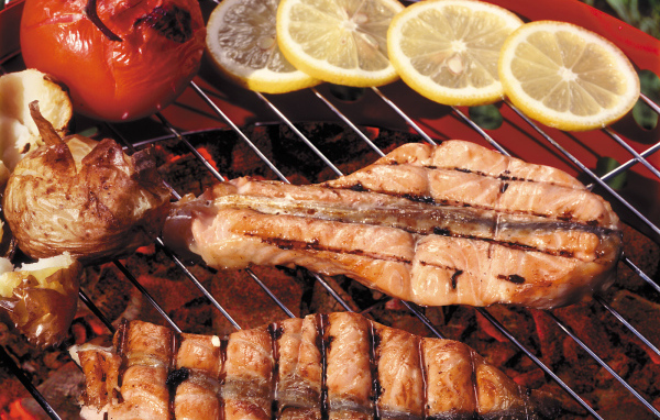 Жареное мясо с лимоном