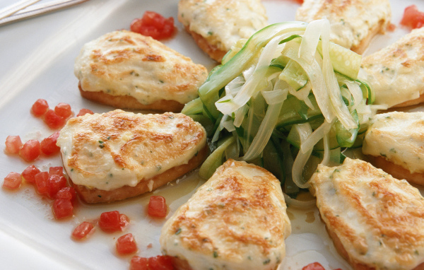 Мясо с плавленым сыром