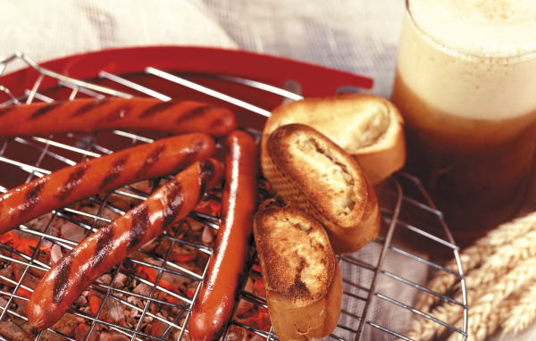 Сосиски барбекю