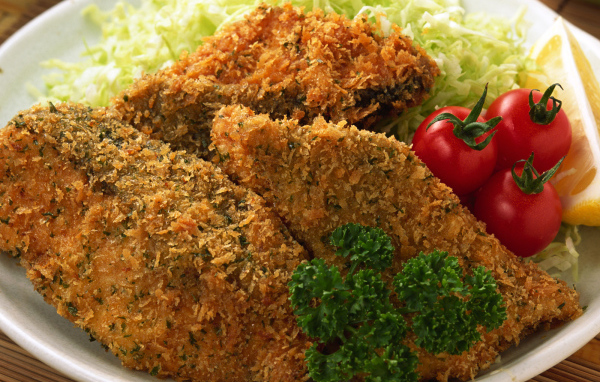 Хрустящие кусочки рыбы