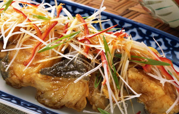 Вкусное блюдо с рыбой