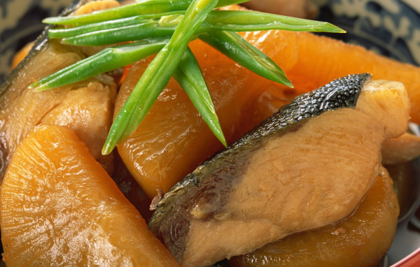 Рыба с фасолью