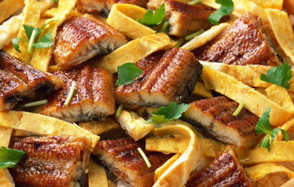 Рыба с рисом и сыром