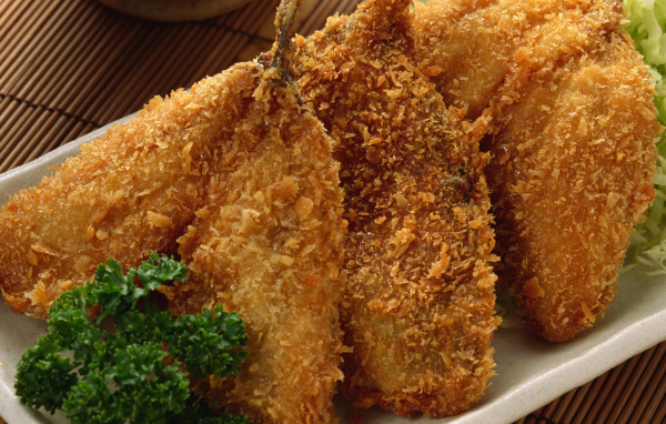 Жаренная рыбка