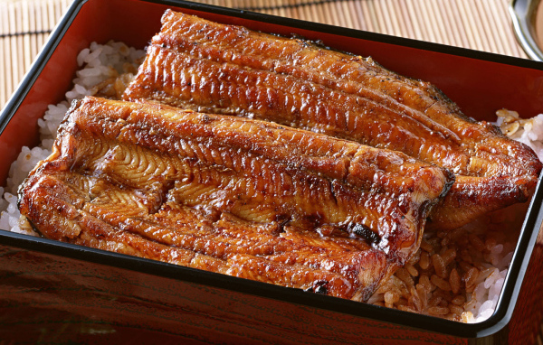 Жаренная рыба с рисом