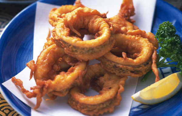 Жаренный кальмар