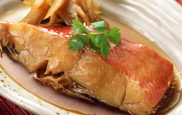 Жаренная форель