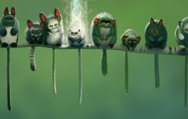 Свисающие хвосты