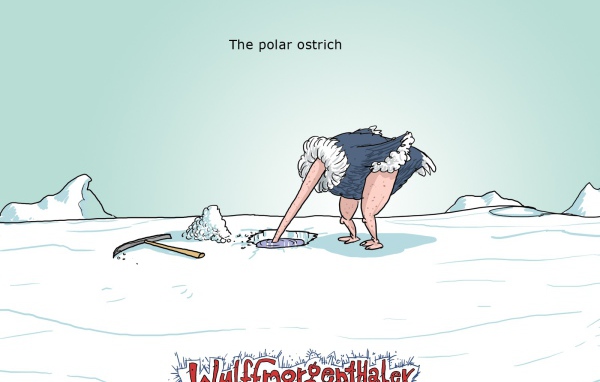 Глупый страус