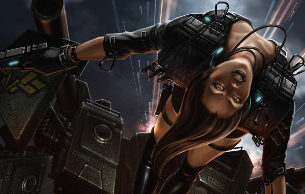 Девушка воин